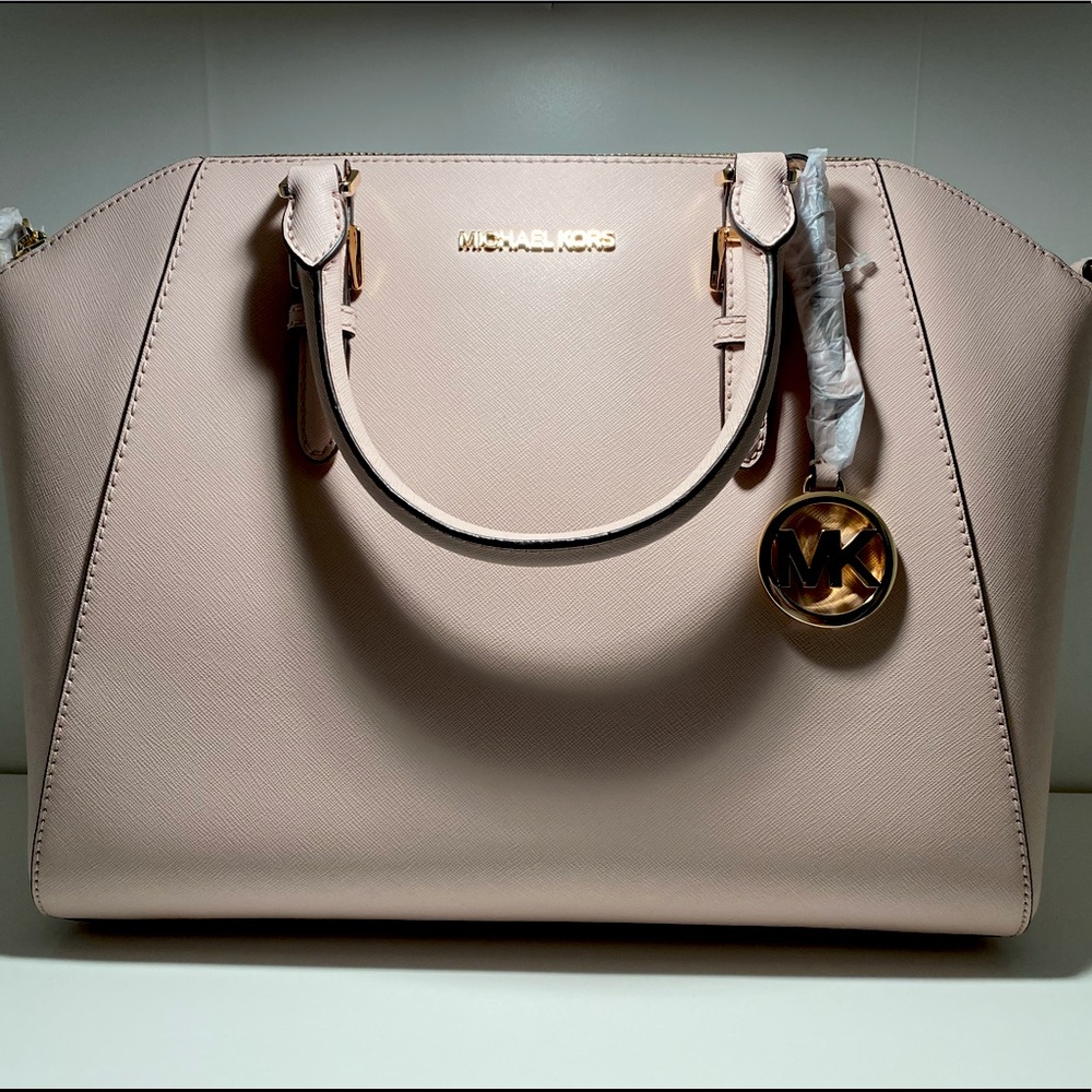Michael Kors leather satchel